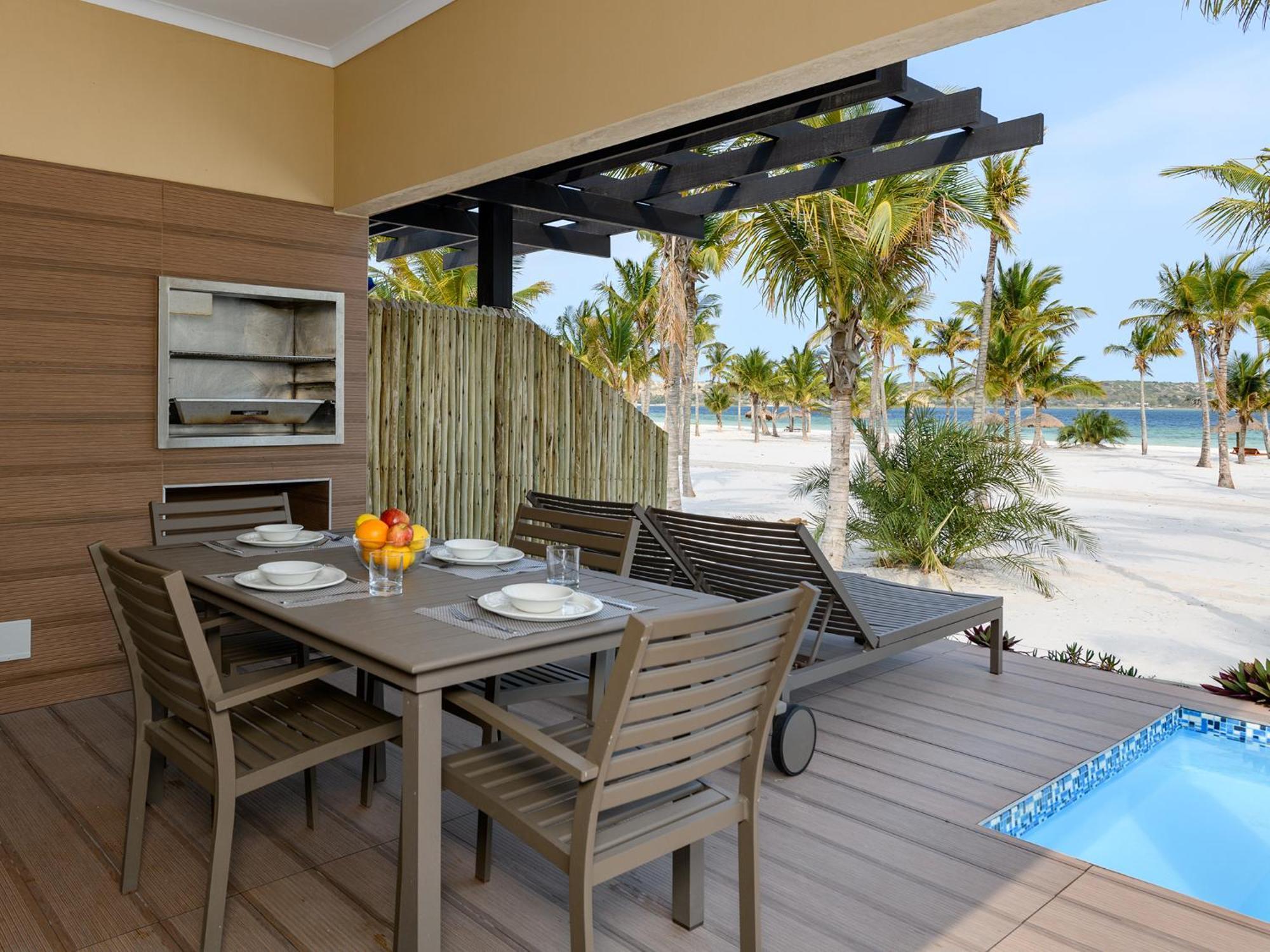 San Martinho Beach Club Vila Praia Do Bilene Zimmer foto